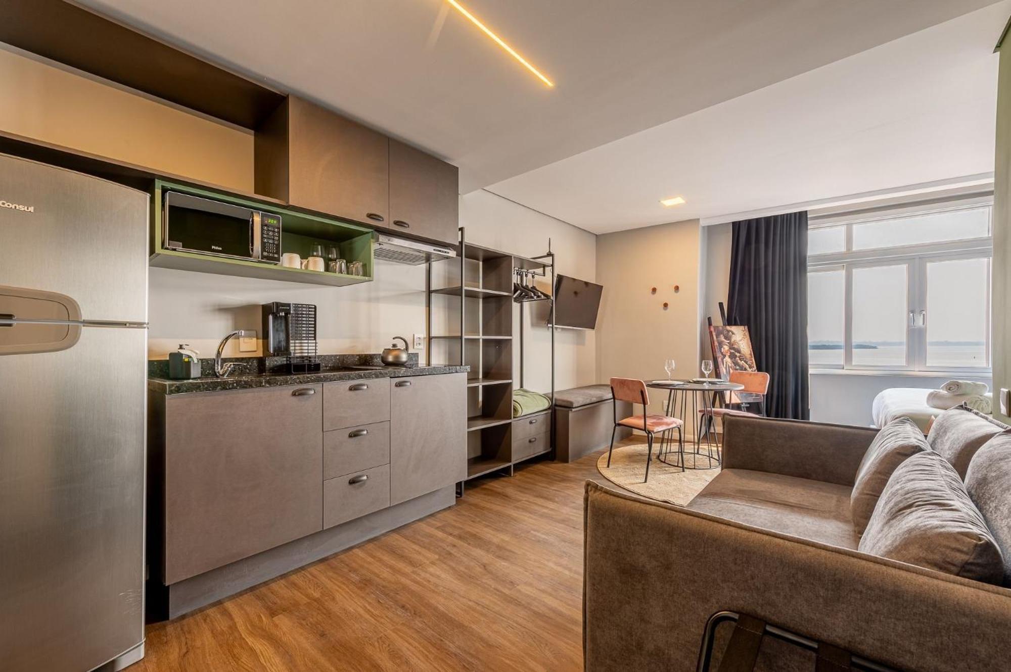 Xtay Cais Rooftop: A Melhor Hospedagem De Porto Alegre 포르투알레그리 외부 사진